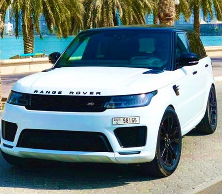 Location Land Rover Range Rover Sport V8 suralimenté 2020 dans Ajman